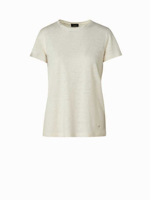 Leinen Jersey T-Shirt
